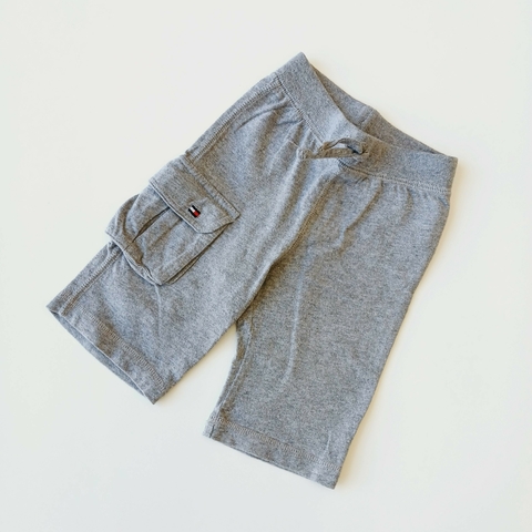 PANTALON TOMMY T. 3- 6 MESES GRIS ALGODON