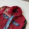 CAMPERA DESIGUAL T. 36 ( 16 AÑOS ) BORDO FLORES en internet