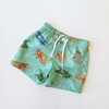 SHORT CHEEKY T. 9- 12 MESES VERDE AVIONES