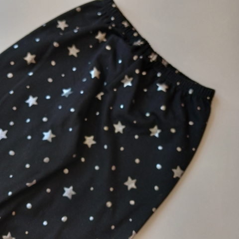 CALZA PANDY T. 16 ( 10- 12 AÑOS ) NEGRA ESTRELLAS TERMICA - tienda online