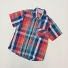 CAMISA CRAYON T.8 AÑOS M/C CUADROS COLORES BOLSILLO