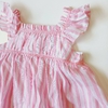 VESTIDO BABY COTTONS T. 18 MESES RAYAS ROSA MUSCULOSA BOMBACHUDO en internet