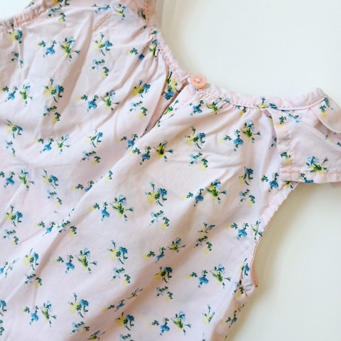 BLUSA ZARA T. 3 - 6 MESES FLORCITAS - Eme de Mar