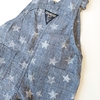 JARDINERO OSHKOSH T. 12 MESES JEANS ESTRELLA* DETALLE - tienda online