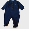 ENTERITO BABYCOTTONS T. 3 MESES AZUL CUELLO en internet