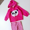 CONJUNTO CARTERS T. 6 MESES CAMPERA + PANTALON ROSA RAYAS PANDA - comprar online