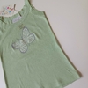 MUSCULOSA CRAYON T. 8 AÑOS VERDE , MARIPOSA * DETALLE en internet