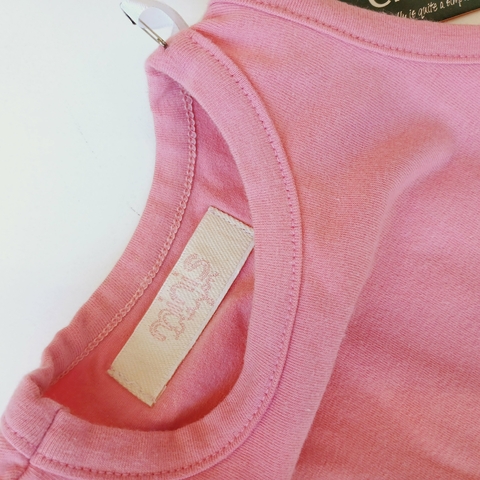 MUSCULOSA CRAYON T.3- 6 MESES ROSA VUELO NUEVO en internet