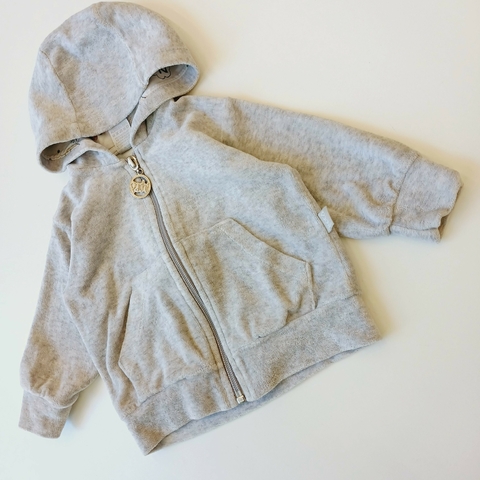 CAMPERA PACHI T. 3 MESES GRIS PLUSH *DETALLE - comprar online