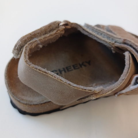 SANDALIAS CHEEKY N. 24MARRON ABROJO - tienda online