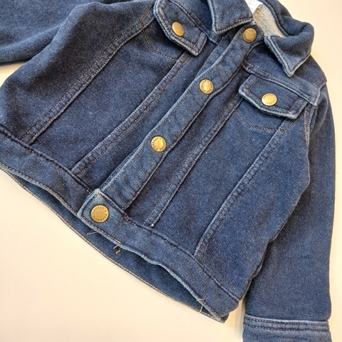 CAMPERA CHEEKY T. 18- 24 MESES JEANS AZUL * DETALLE en internet