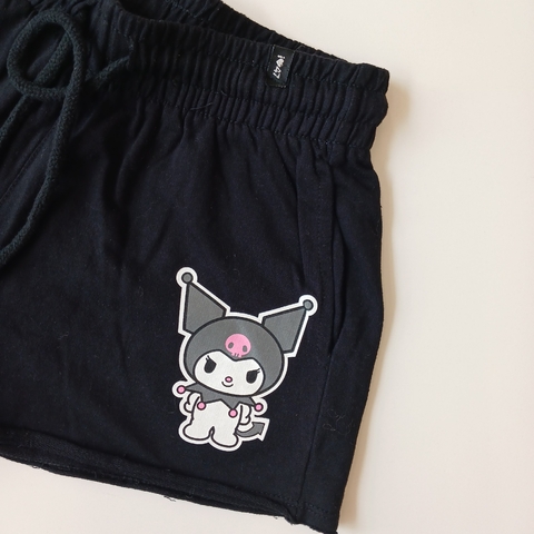 SHORT 47 STREET T. 12- 14 AÑOS NEGRO HELLO KITTY ESTAMPA, VER MEDIDAS - comprar online