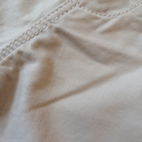 PANTALON ZARA T. 3- 6 MESES BEIGE * DETALLE en internet