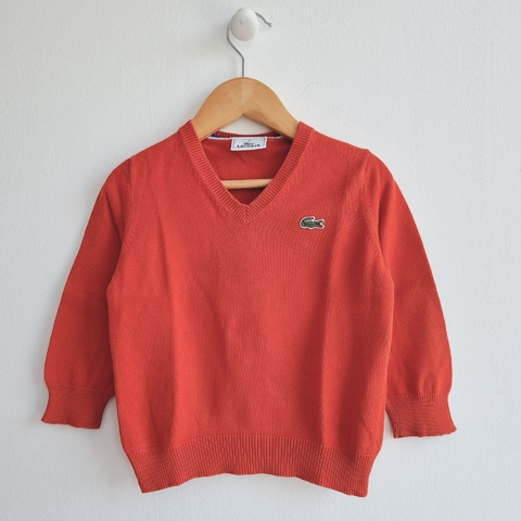 Sweater Lacoste T.2 años *detalle