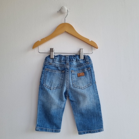 PANTALON BABY COTTONS T.6 MESES JEAN *DETALLE en internet