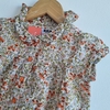 CAMISA ZARA T.3-6 MESES M/C FLORES - Eme de Mar