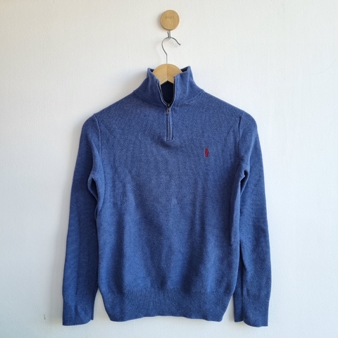 Sweater Polo T.11-12 años cuello alto