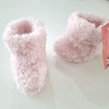 PANTUFLAS BROER 0-1 MES PLUSH ROSAS FORRADA