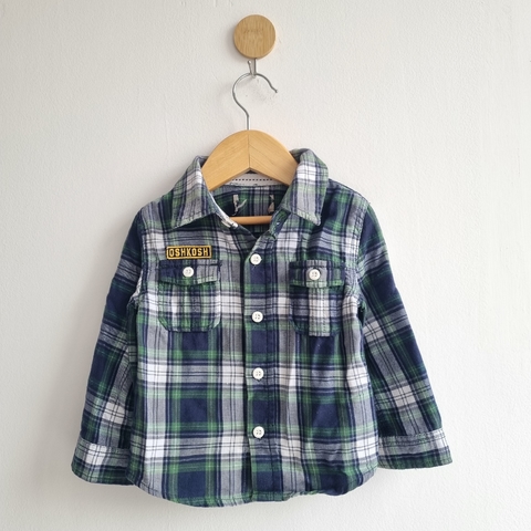 Camisa Osh Kosh T.12 meses