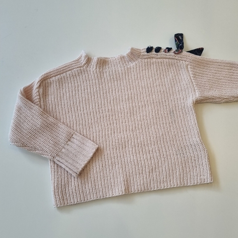 Sweater Coniglio T. 2 años rosa claro * detalle