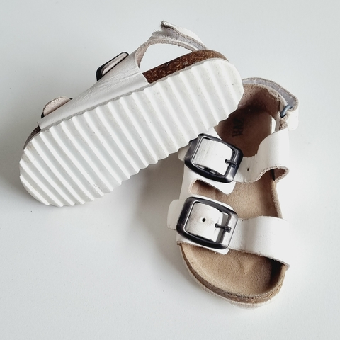 Sandalias Zara N. 22 blancas * detalle - comprar online