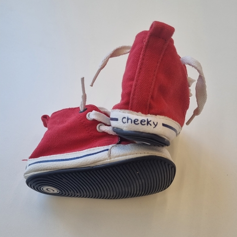 Zapatillas Cheeky n. 18- 19 tela rojas en internet