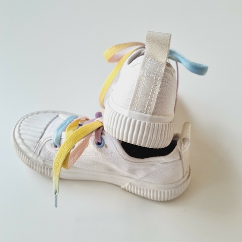 Zapatillas Primark T.26 blanco tela - comprar online