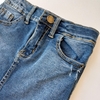 Pollera Crayon t. 4 años jeans flecos - comprar online