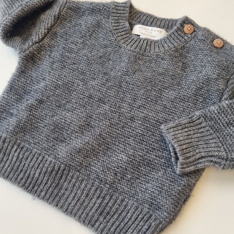 Buzo Zara T. 1- 3 meses gris lana - comprar online