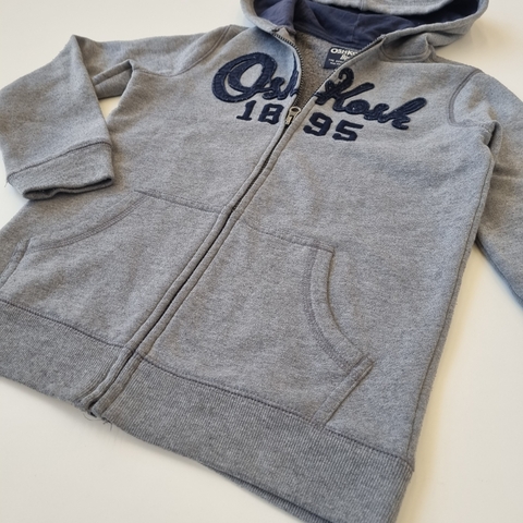 CAMPERA OSHKOSH T. 8 AÑOS GRIS * DETALLE