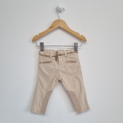 Zara T6-9 meses Pantalón corderoy