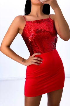 Imagen de Vestido Charo rojo