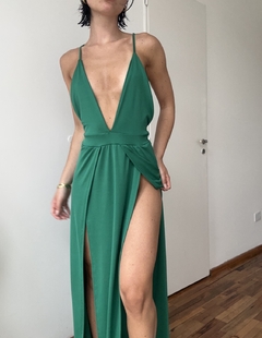 Vestido Sari verde