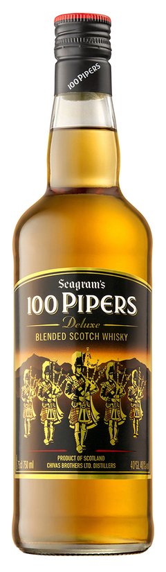 Whisky 100 Pipers 750 cc