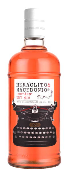 Gin Heráclito & Macedonio Botanic Dry 750 cc - comprar online
