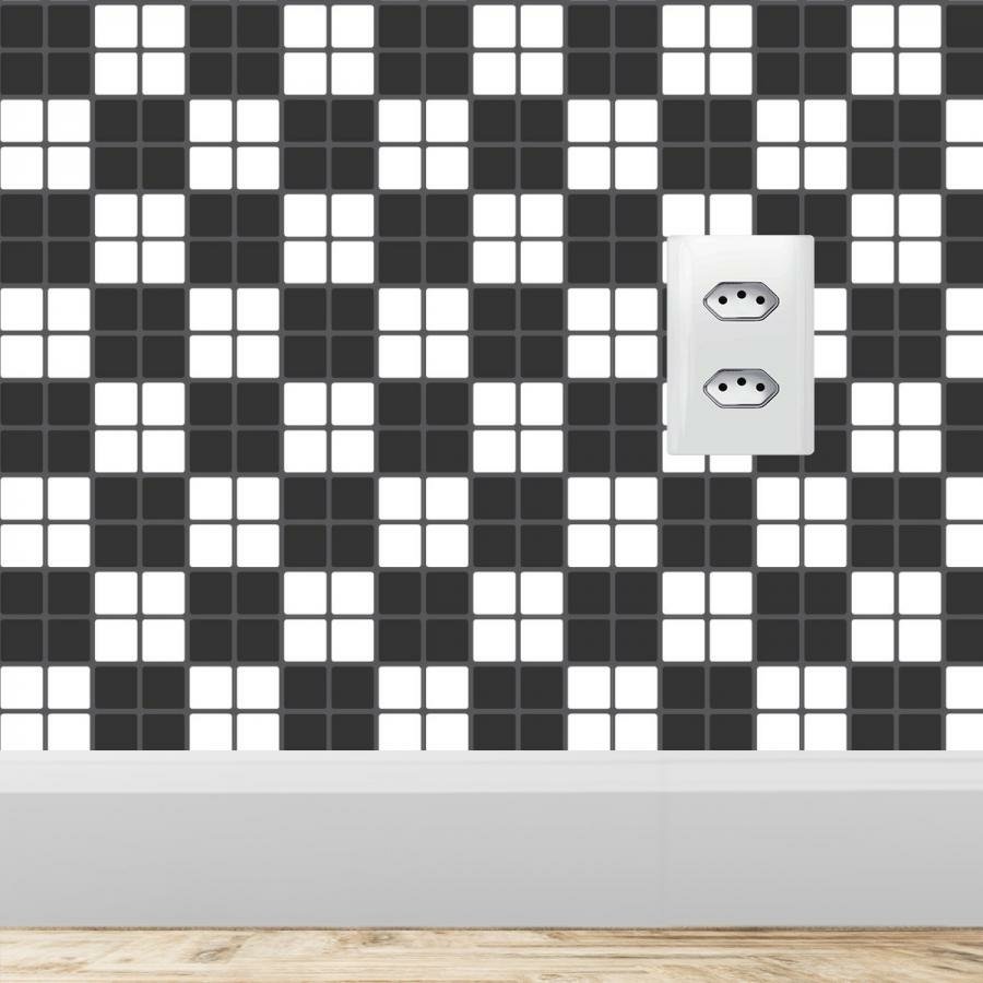 Preto branco quadrado xadrez 3d papel de parede loja loja de roupas  restaurante checkout ktv fundo xadrez papel moderno