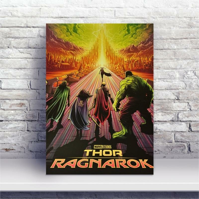 Poster, Quadro Marvel - Thor Ragnarok em