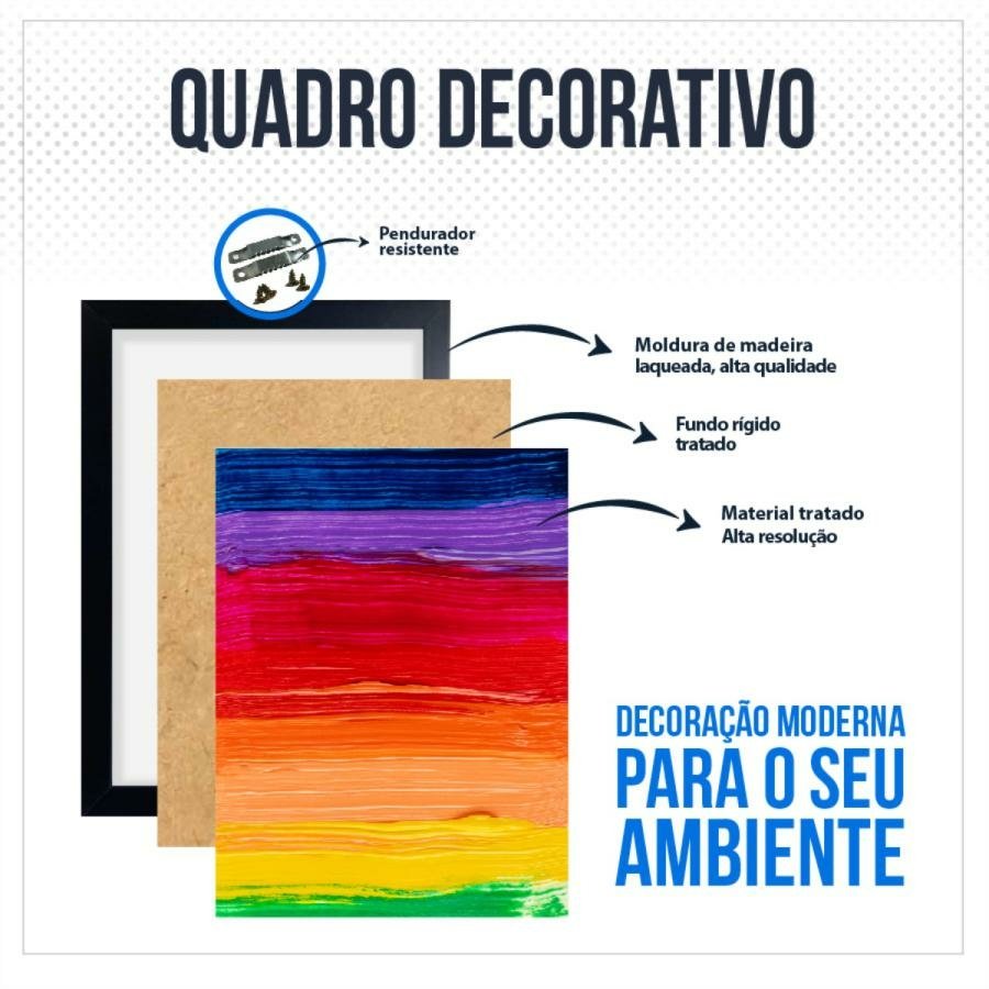 Quadro Decorativo Emoldurado Filme Harry Potter e a Pedra