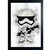 Quadro decorativo stormtrooper aquarela Star Wars