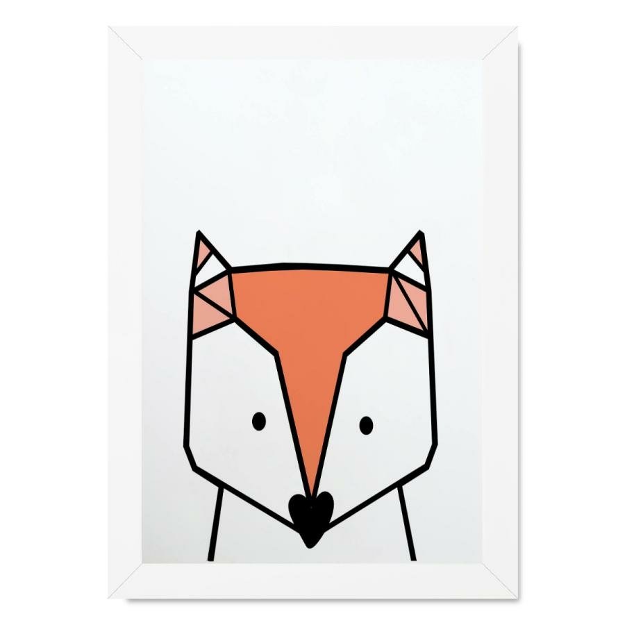 Quadro infantil desenho animal rosto sapo conspecto