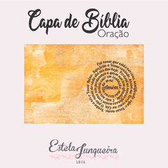 kit de tecidos para Capa de Bíblia Orações - Mod. 02