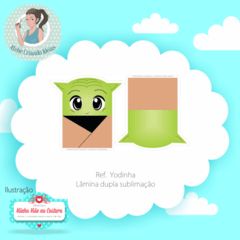 Kit tecido almofada de brincar Yoda - comprar online