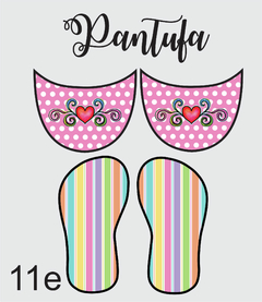 kit tecido pantufa 11e