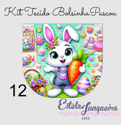 kit tecido bolsinha 12