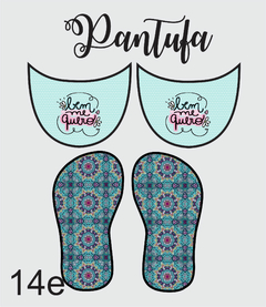 kit tecido pantufa 14e