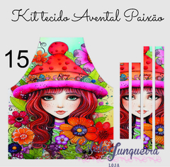 kit tecido avental paixao 15