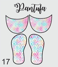 kit tecido pantufa 17