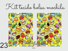 KIT TECIDO BOLSA MOCHILA 23