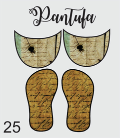 kit tecido pantufa 25