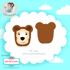 Kit tecido almofada de brincar Urso - comprar online